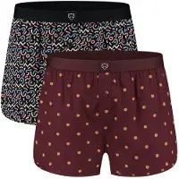 Adam 2-pack Boxershort Multicolor Taglia: L | Biancheria intima Outlet | Uomo