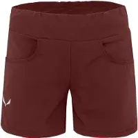Salewa Girl's Agner DST Shorts Pantaloncini Bambini (164, rosso)