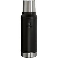Stanley The Legendary Classic Bottle 2.0 1QT, Black 10-11346-092 borraccia termica con tappo versatore e tazza, 940 ml