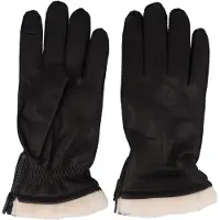 Strellson Guanti Vera Pelle nero