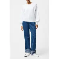 French Connection Lily Cable Slv Jumper Linen White Taglia: XS | Maglioni a maglia Outlet | Donna | Bianco
