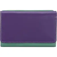 Mywalit Portafoglio Vera Pelle 14 cm viola