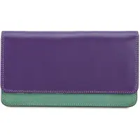 Mywalit Portafoglio Vera Pelle 17 cm viola
