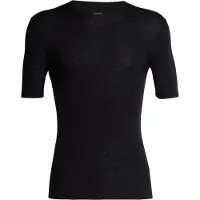 Icebreaker 175 Everyday S/S Crewe Intimo lana merinos Uomo (XXL, nero)