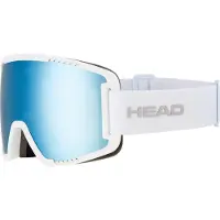 Head - Maschera da sci - Contex Blue White in Silicone - Taglia L - Bianco