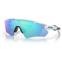 Oakley - Occhiali da sole - Radar EV Path Polished White Prizm Sapphire - Bianco