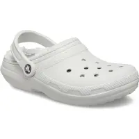 Crocs Classic Lined Clog Sandali (37-38, grigio)