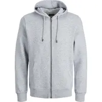 Jack & Jones Plus Size Felpa Con Cappuccio E Zip Semplice