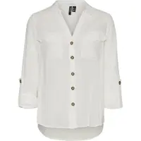 Vero Moda Camicia A Maniche Lunghe Bumpy