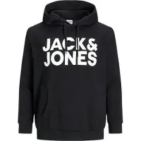 Jack&Jones PLUS Plus Size Felpa Con Cappuccio Con Logo