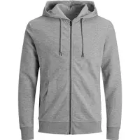 Jack & Jones Felpa Con Cappuccio E Zip Semplice