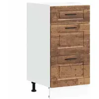 vidaXL Base da cucina Porto in legno di recupero, materiale a base di legno