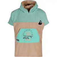 Wave Hawaii Kid's Ponchini Dropsi Poncho da surf Bambini (XXS, turchese)