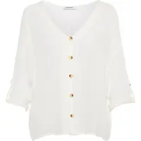 Pieces Blusa A Maniche 3/4 Sanne Fold-up