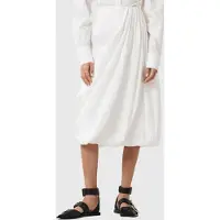 AllSaints Nia Skirt Antique White Taglia: 4 | Minigonne Outlet | Donna | Bianco