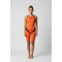 Arena W Zipped Trisuit Carbon Pro Fluo-orange/black Taglia: XS | Costumi Interi Outlet | Donna | Arancione