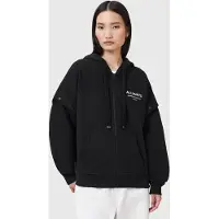 AllSaints Omnium Amphia Hoody Black Taglia: L | Maglie a manica lunga Outlet | Donna | Nero