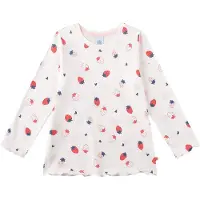 Sanetta Pigiama melone / bianco perla