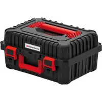 Prosperplast Kufr na nářadí s pěnovou vycpávkou HEAVY 445x360x216 mm - barva: černá