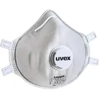 Uvex silv-Air class.2320 8762320 Feinstaubmaske mit Ventil FFP3 15 St