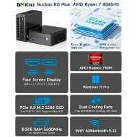 GMKtec Pc Desktop Nucbox K8 Plus R7-8845hs