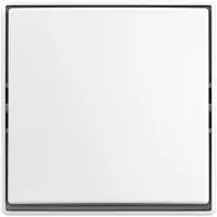 Busch-Jaeger 2601/6 J-524, bianco, termoplastico, , lucido, IP20, 81 mm