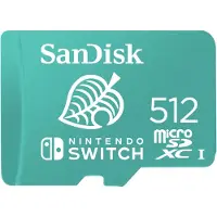 SanDisk Scheda Di Memoria Microsdxc 100mb 512gb Nintendo