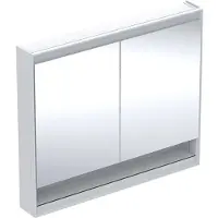 Geberit ONE armoire de toilette avec ComfortLight, 2 portes, montage en saillie, avec niche, 105x90x15cm, 505.834.00.2, 505.834.00.2
