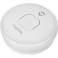 Logilink Il rilevatore di fumo Longlife, bianco, con batteria al litio rileva il fumo ed emette un allarme di 85 dB, per soffitto e - 1 pezzo (SC0016)