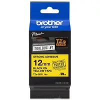Brother Nastro TZe-S631 - Nero su giallo (12 mm)