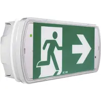 CEAG Notlichtsysteme GmbH Eaton 40071349554 Illuminazione di emergenza per vie di fuga a LED a soffitto e a parete (40071349554)