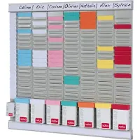 Nobo Kit Di Pianificazione Per Ufficio A 8 Colonne 24 Fessure