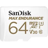 SanDisk Scheda Di Memoria Max Endurance 64gb Micro Sdxc