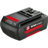 Bosch Batteria a scorrimento 36 Volt Light Duty (LD), 2,0 Ah Li-Ion, GBA H-B