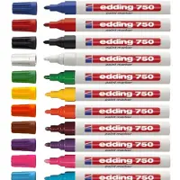 Edding Pennarello Indelebile 750 10 Unità
