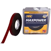 Hpx Max Power Outdoor nastro adesivo - nero 19mm x 16,5m