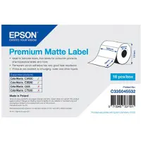 Epson Etichetta Etichetta Opaca Premium Fustellata 440 Etichette 102x76 Mm
