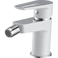 Cersanit Miscelatore a colonna per bidet MILLE, con scarico, bianco (S951-348)