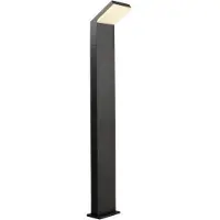 Deko-light Lampione a LED Tucanae, grigio, altezza 100 cm, IP65, metallo