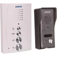 ORNO Citofono monofamiliare senza cuffie ELUVIO nero OR-DOM-RE-914/B