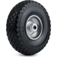 Humberg 4883, pneumatico senza camera d'aria, diametro 3.00-4, colore nero e argento