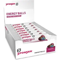 Sponser Sport Food Scatola Di Barrette Energetiche Balls Mirtillo 45g 18 Unità