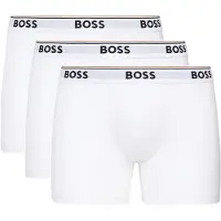 BOSS per uomo. 50475282 Confezione 3 B xers 3P Power bianco (S), Homewear, Cotone