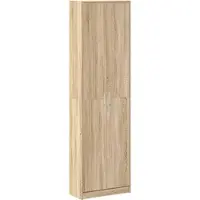 vidaXL Armadio rovere Sonoma 55 x 25 x 189 cm materiale a base di legno