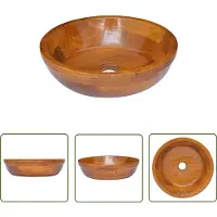 The Living Store Lavabo in teak massiccio Φ40x10 cm