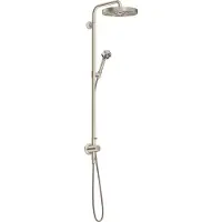 Axor hansgrohe One Showerpipe avec thermostat et douche de tête 280 1jet EcoSmart encastré, 48797820, 48797820