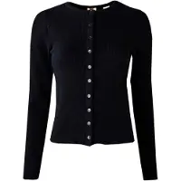 Levi's Rory Ls Button Up Anthracite Night Taglia: S | Maglie a manica lunga Outlet | Donna | Nero