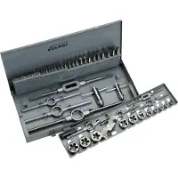 Volkel set di maschi a mano e filiere P.V.2 M3 - 20, 54 pezzi