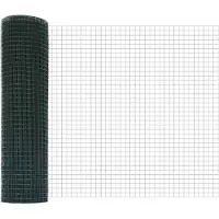 vidaXL , recinzione a pannelli a doppia griglia, 5000 x 50 cm, verde