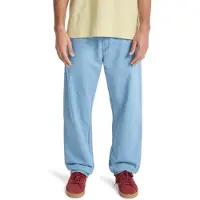 Quiksilver - Jeans in cotone - Taxer Regular Denim Pant 2001 Stone Wash per Uomo in Cotone - Taglia S - Blu